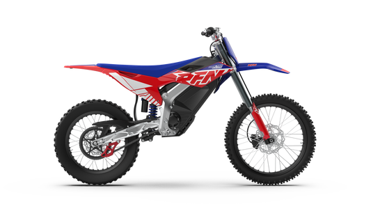 2026 RFN Warrior Pro SX-E15 Plus Electric Dirt Bike - 61 MPH Off-Road