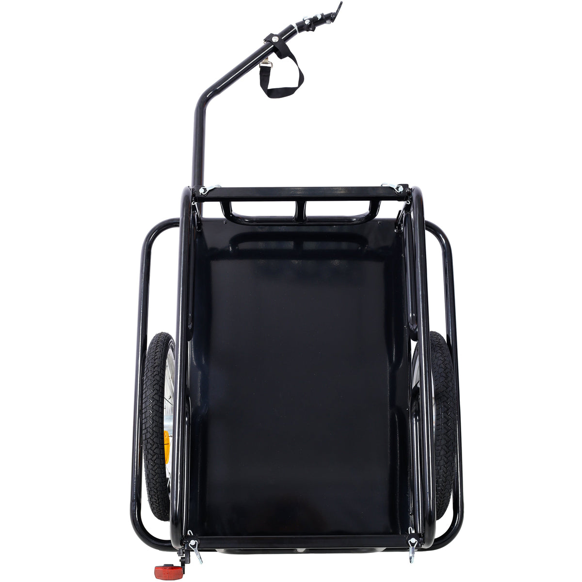 Foldable Bike Cargo Trailer with Universal Bike Hitch
