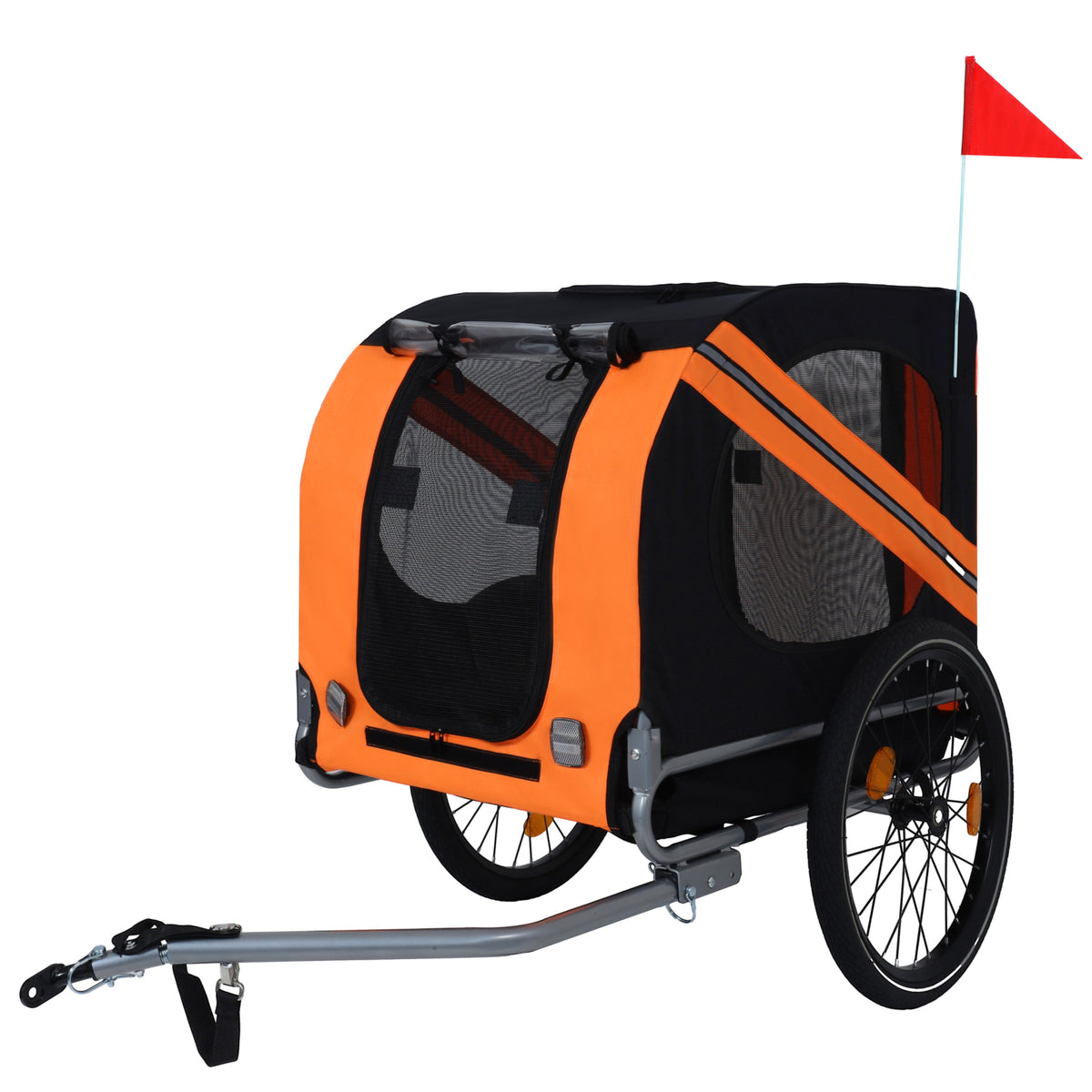 Large Folding Bike Trailer for Dogs