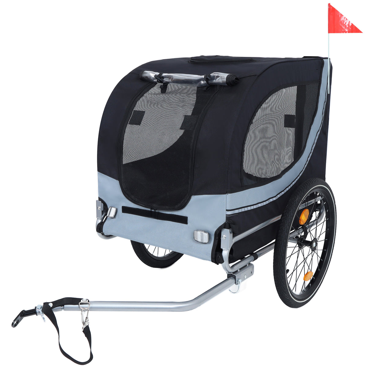 Large Folding Bike Trailer for Dogs