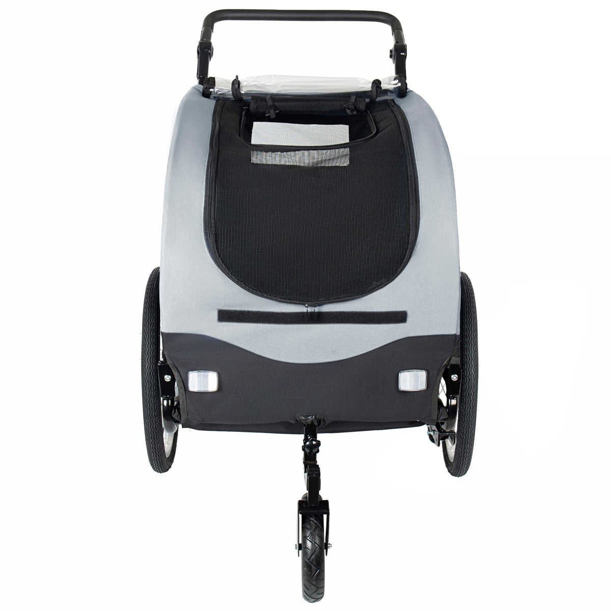 2-in-1 Bike Trailer & Pet Stroller for Dogs up to 110lbs