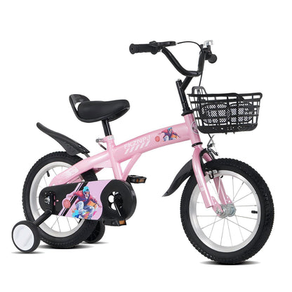 FKZNPJ 18 Inch Sporty Kids Bike With Training Wheels