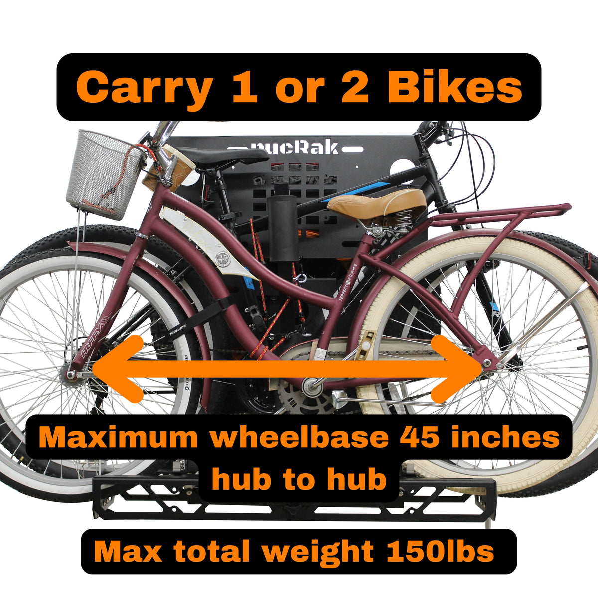 Bronco (2021-2026) Cargo Carrier & Bike Rack | rucRak GRUNT