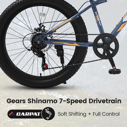 Elecony 24 Inch Fat Tire Bike - Adult/Youth
